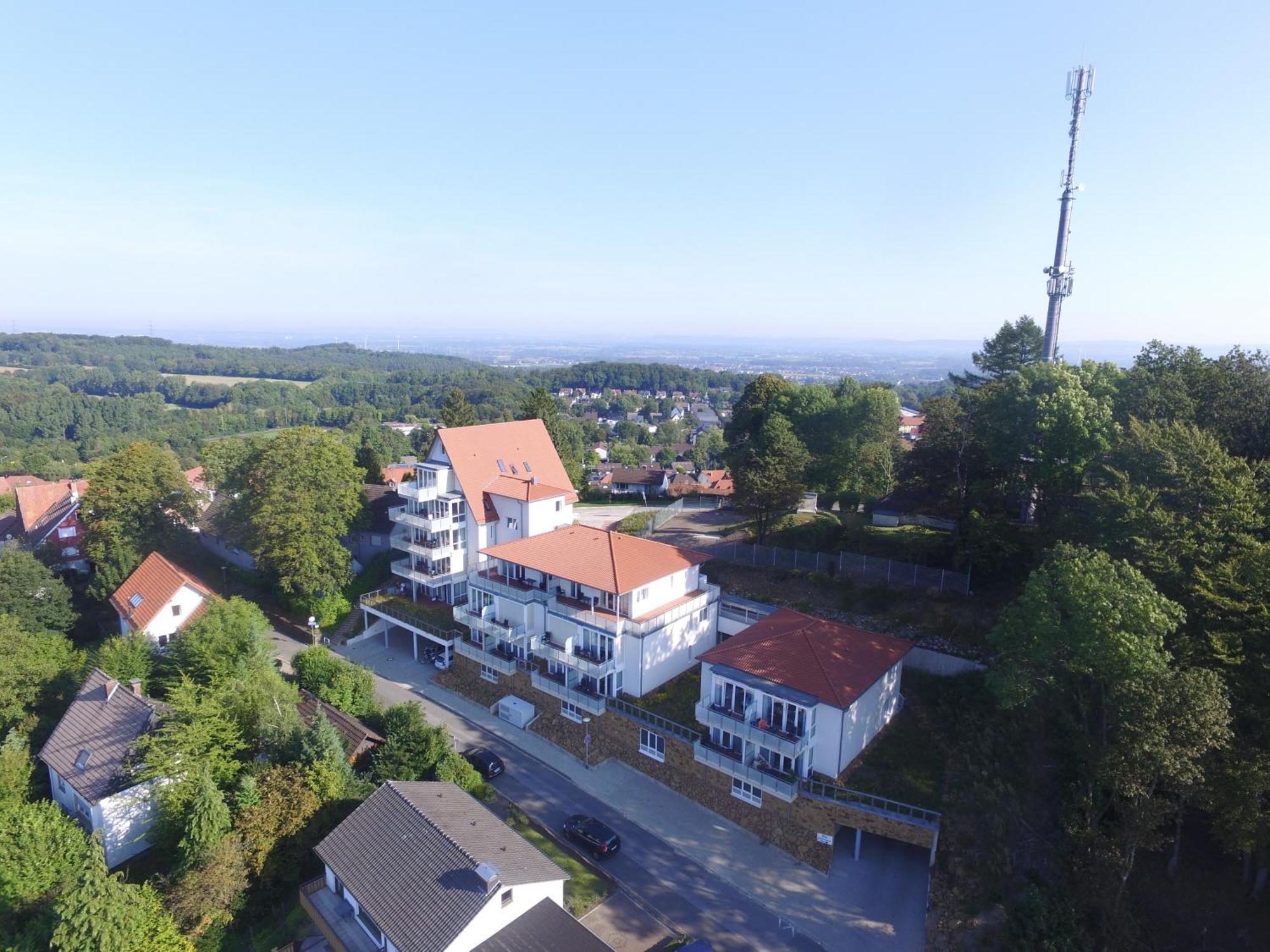 Penthouse 34 -rollstuhlgerecht- Appartement Oerlinghausen Buitenkant foto