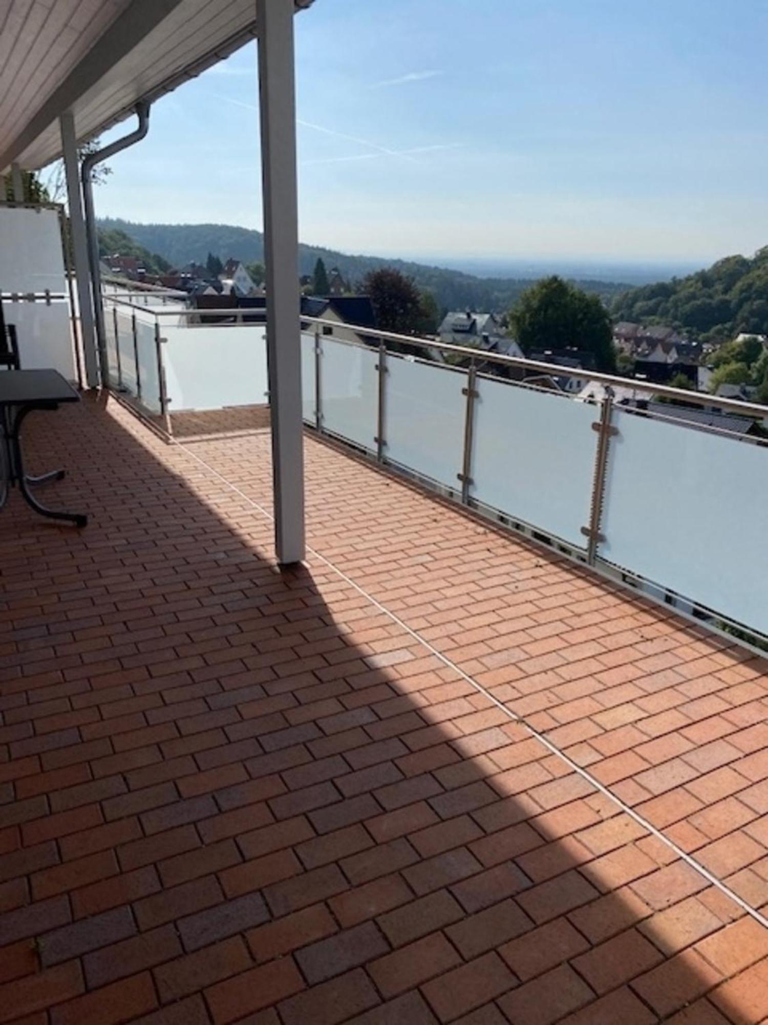 Penthouse 34 -rollstuhlgerecht- Appartement Oerlinghausen Buitenkant foto