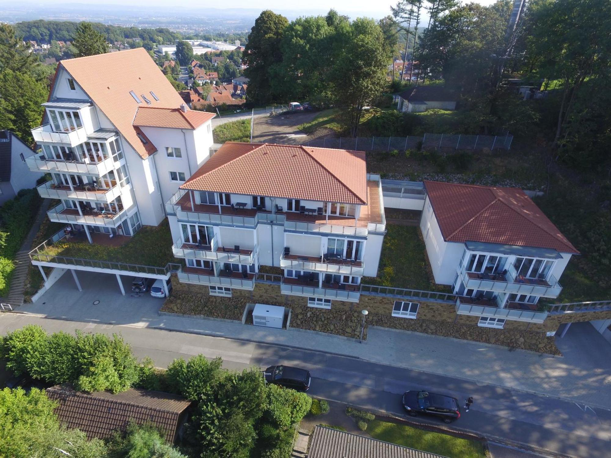 Penthouse 34 -rollstuhlgerecht- Appartement Oerlinghausen Buitenkant foto
